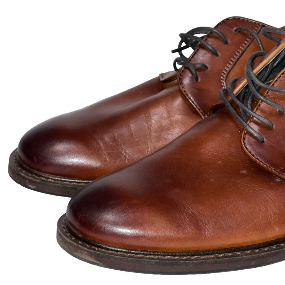 Rodd & Gunn Men\'s Size 43 Cognac Brown Leather Whitmore Street Dress Shoes 10 US main image 10
